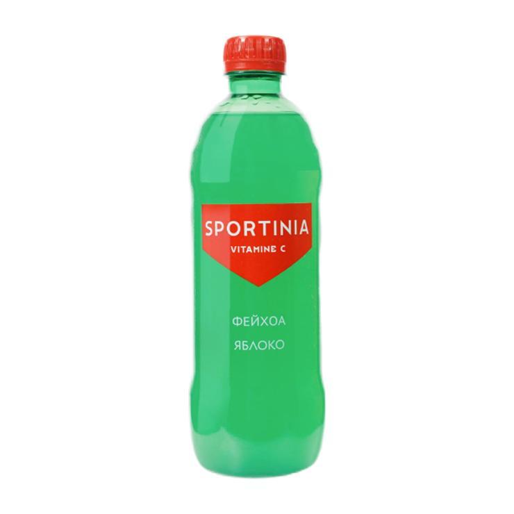 Напиток спортивный Sportinia Vitamine C фейхоа яблоко 500 мл., ПЭТ