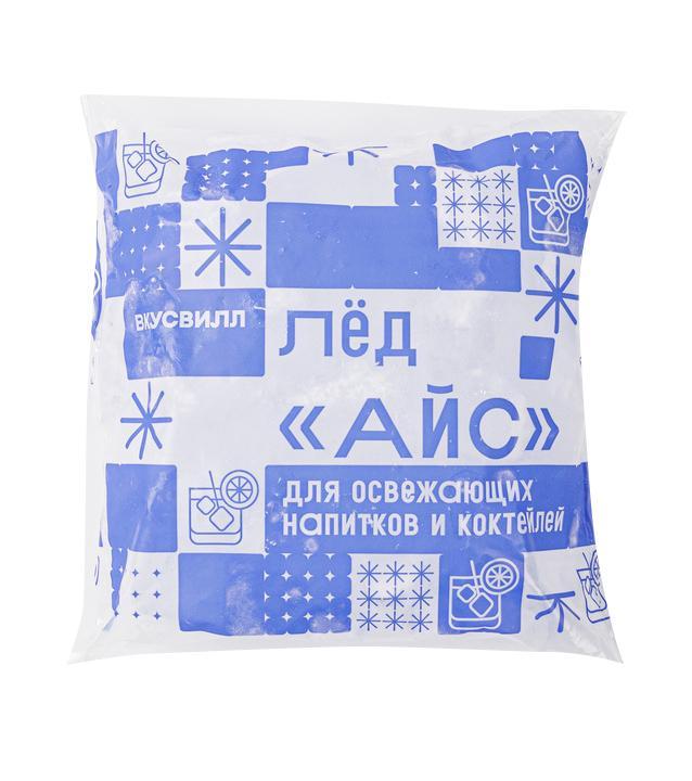 Лед ВкусВилл Айс 1 кг., пакет