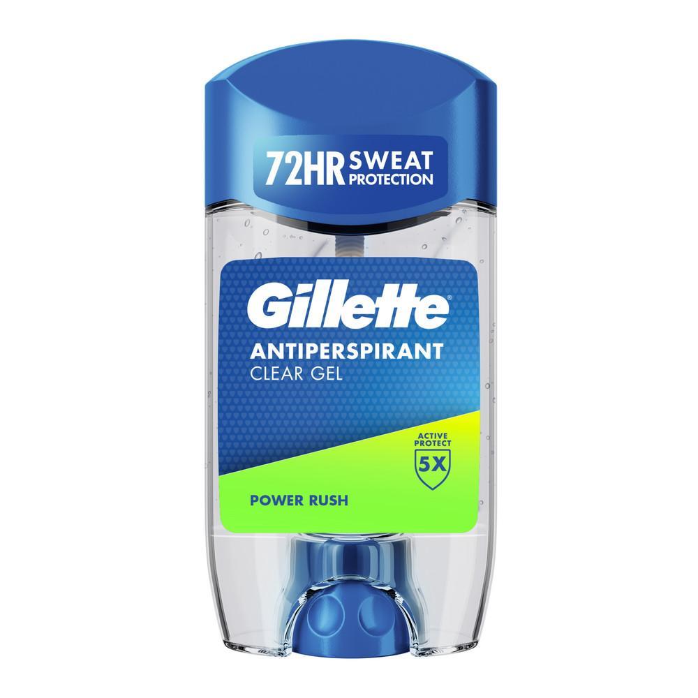 Антиперспирант гелевый мужской Gillette Power Rush 70 мл., стик