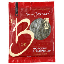 Морские водоросли для приготовления роллов и суши SanBonsai Nori Classic 28 гр., Флоу-пак