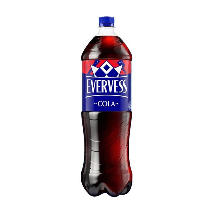 Напиток газированный Evervess кола 1,5 л., ПЭТ