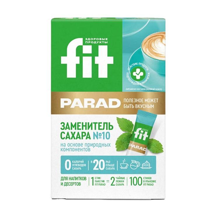 Заменитель сахара Fit Parad №10 100 шт 50 гр., картон