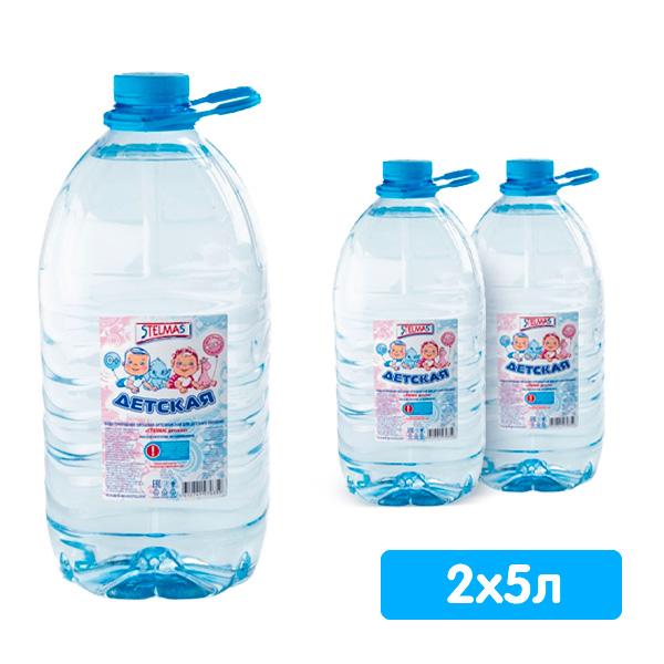 Вода негазированная Stelmas детская 5 л., ПЭТ