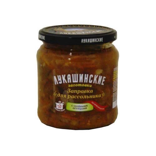 Заправка Лукашинские для рассольника по-новгородски 450 гр., стекло