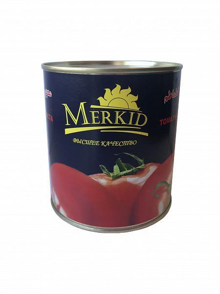 Томатная паста Merkid 28% ГОСТ 790 гр., ж/б