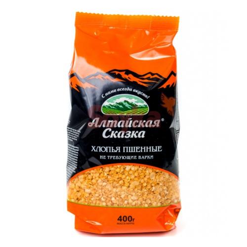 Хлопья Алтайская Сказка Пшенные, 400 гр., флоу-пак