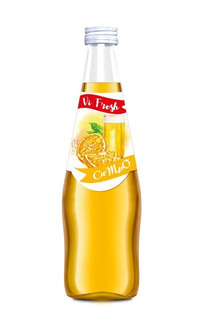 Напиток сильногазированный VI FRESH ситро 500 мл., стекло