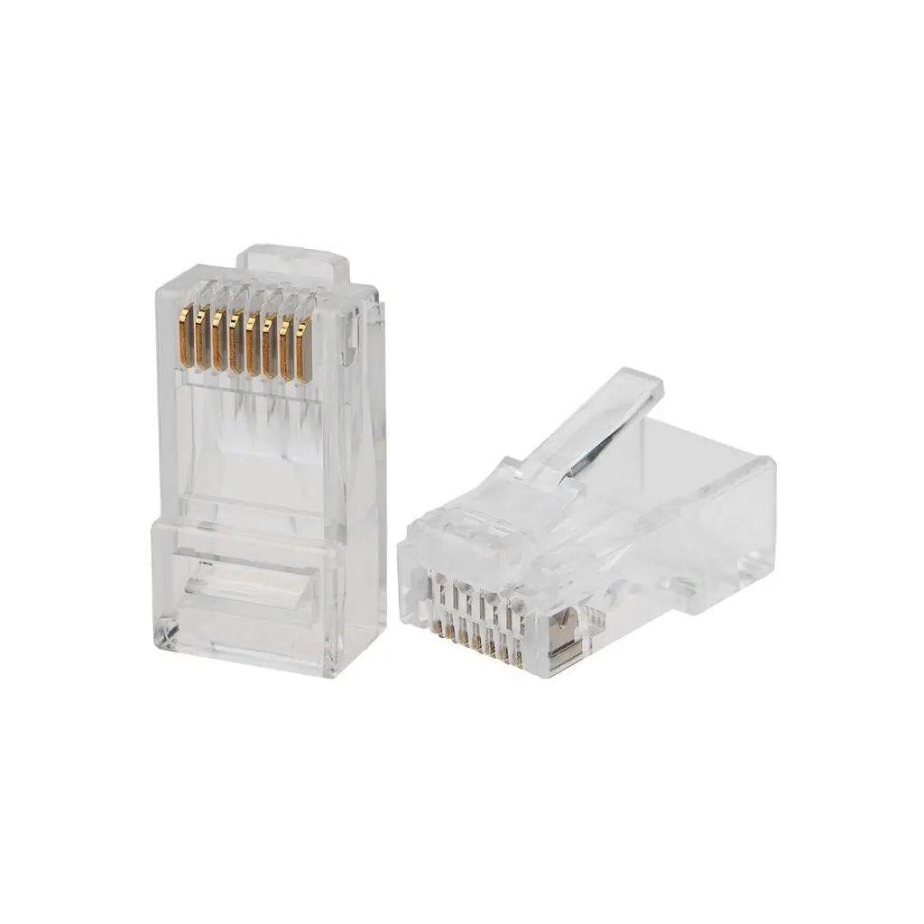 Коннектор REXANT 05-1031-4 кат.6 RJ45 прозрачный