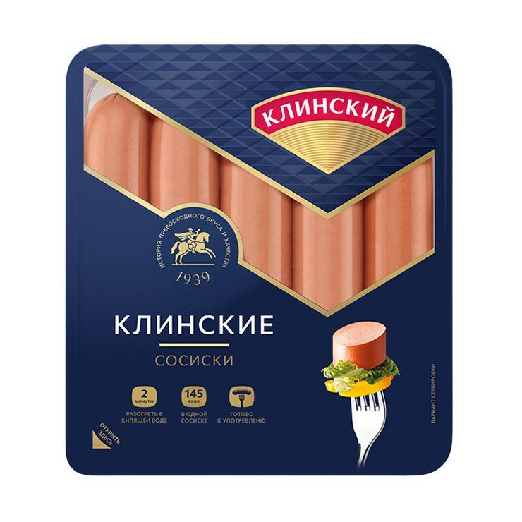 Сосиски Клинский клинские охлажденные 410 гр., МГА