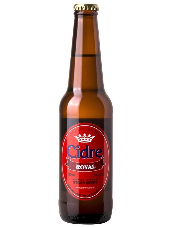 Медовуха Royal Клубничная 5% 330 мл., стекло