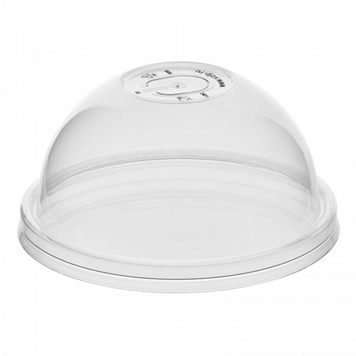 Крышка ВЗЛП для стакана Bubble Cup прозрачная с отверскием 90 мм. 50 шт. 6 гр., картон