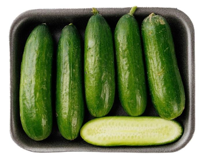 Огурцы ВкусВилл Бакинские Россия 300 гр., флоу-пак