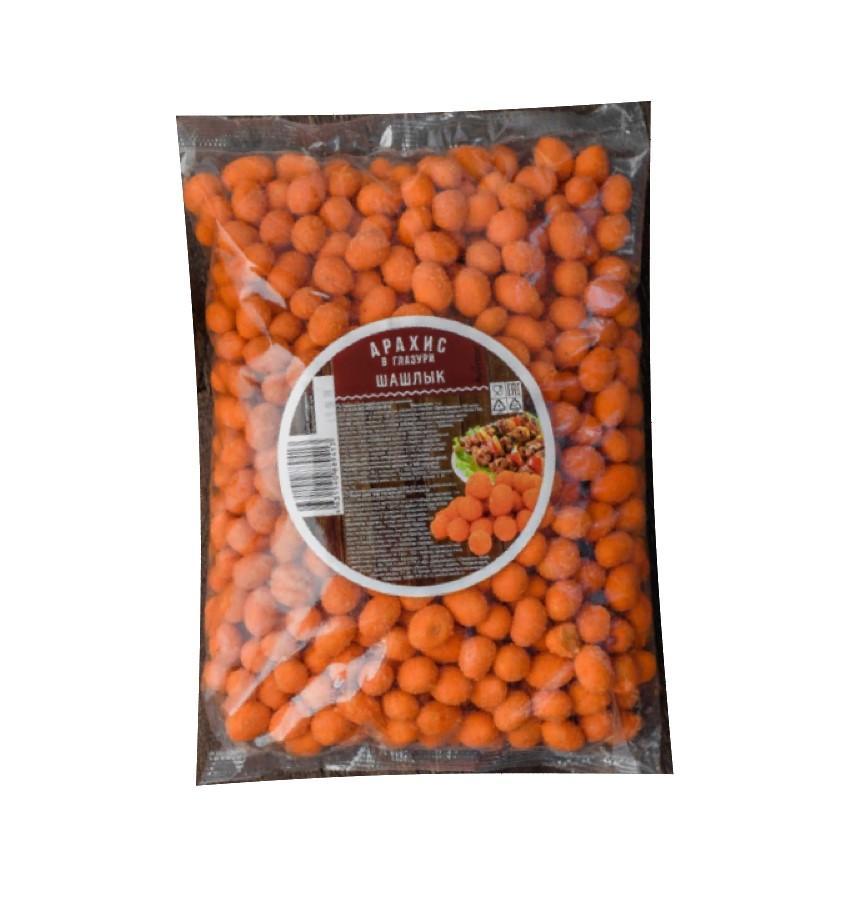 Арахис Averton Premium в глазури хрустящая корочка со вкусом шашлык 1 кг., флоу-пак
