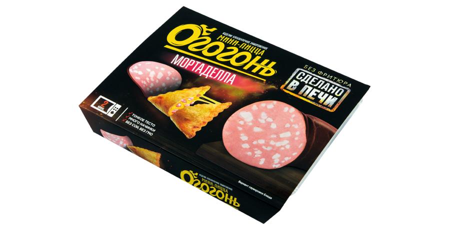 Мини-пицца Огогонь Мортаделла 250 гр., картон