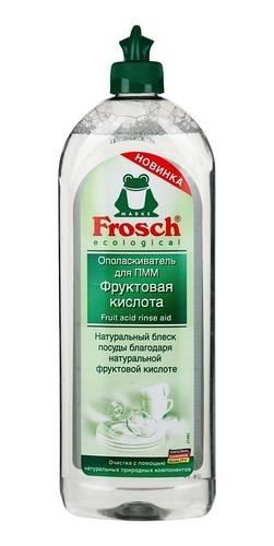 Ополаскиватель для посудомоечных машин Frosch 750 мл., Пластиковая бутылка