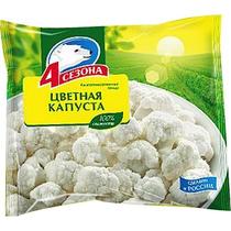 Капуста цветная 4 Сезона 400 гр., флоу-пак