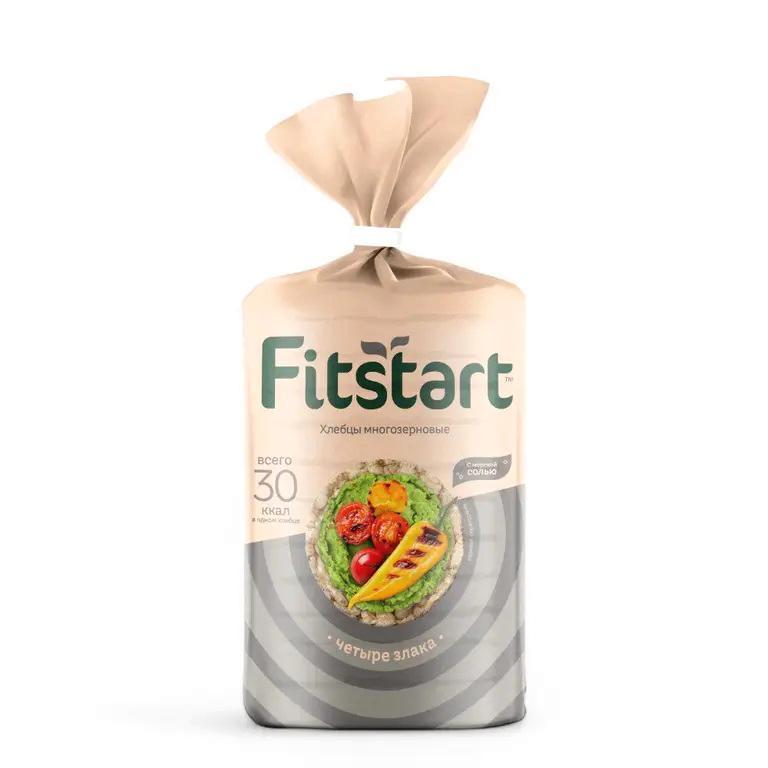 Хлебцы Fitstart Мультизлаковые Четыре злака 90 гр., пакет