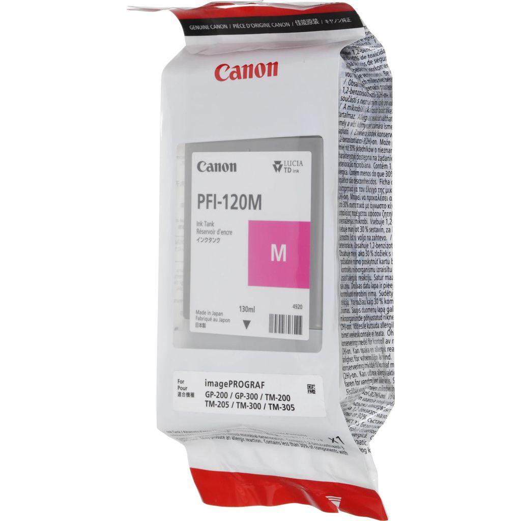 Картридж Canon PFI-120M, пурпурный / 2887C001