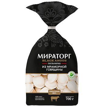 Пельмени Мираторг из мраморной говядины 700 гр., пакет