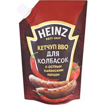 Кетчуп Heinz для колбасок с кайенским перцем , 350 гр., дой-пак с дозатором