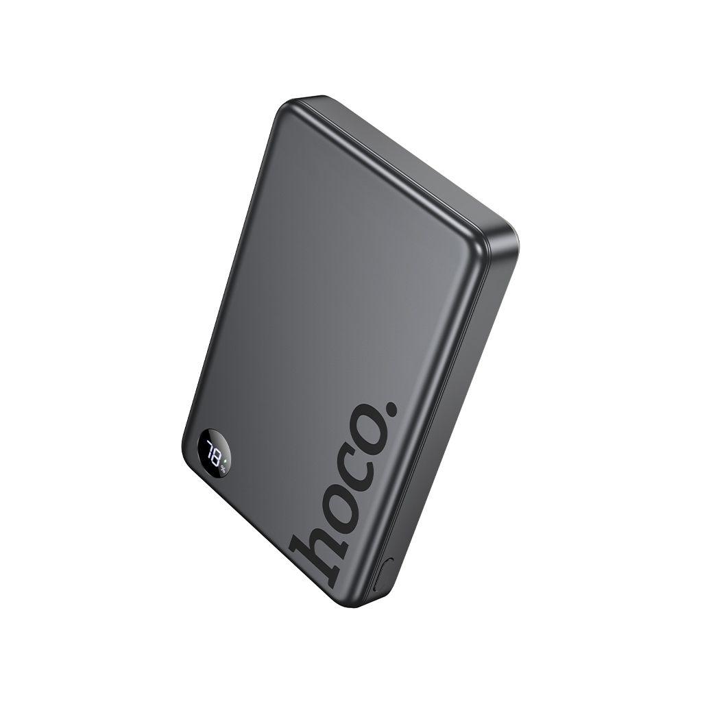 Внешний аккумулятор (Power Bank) Hoco Q34 Clever, 10000мAч, серый [44068]