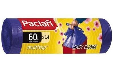 Мешки для мусора Paclan Multitop Aroma 60л 14шт.
