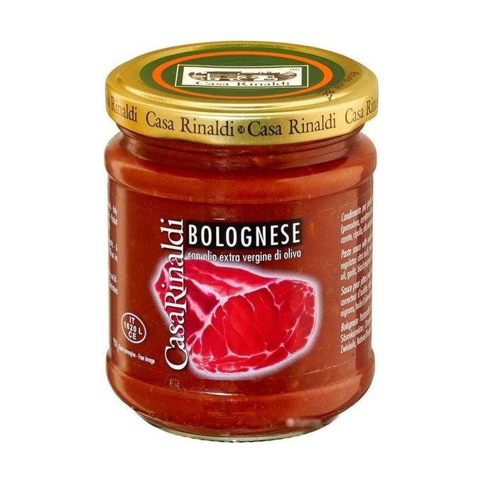 Соус TM Сasa Rinaldi томатный Болоньезе , 190 гр., стекло