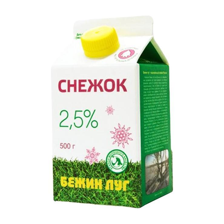 Снежок Бежин луг 2,5% 450 гр., тетра-пак