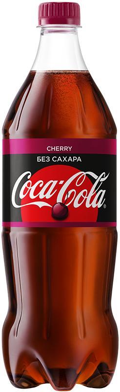 Напиток газированный Coca-Cola cherry США 1 л., ПЭТ
