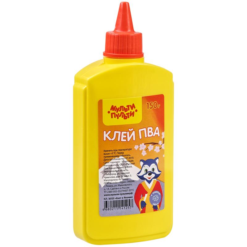 Клей ПВА Мульти-Пульти Енот в Японии, 150г