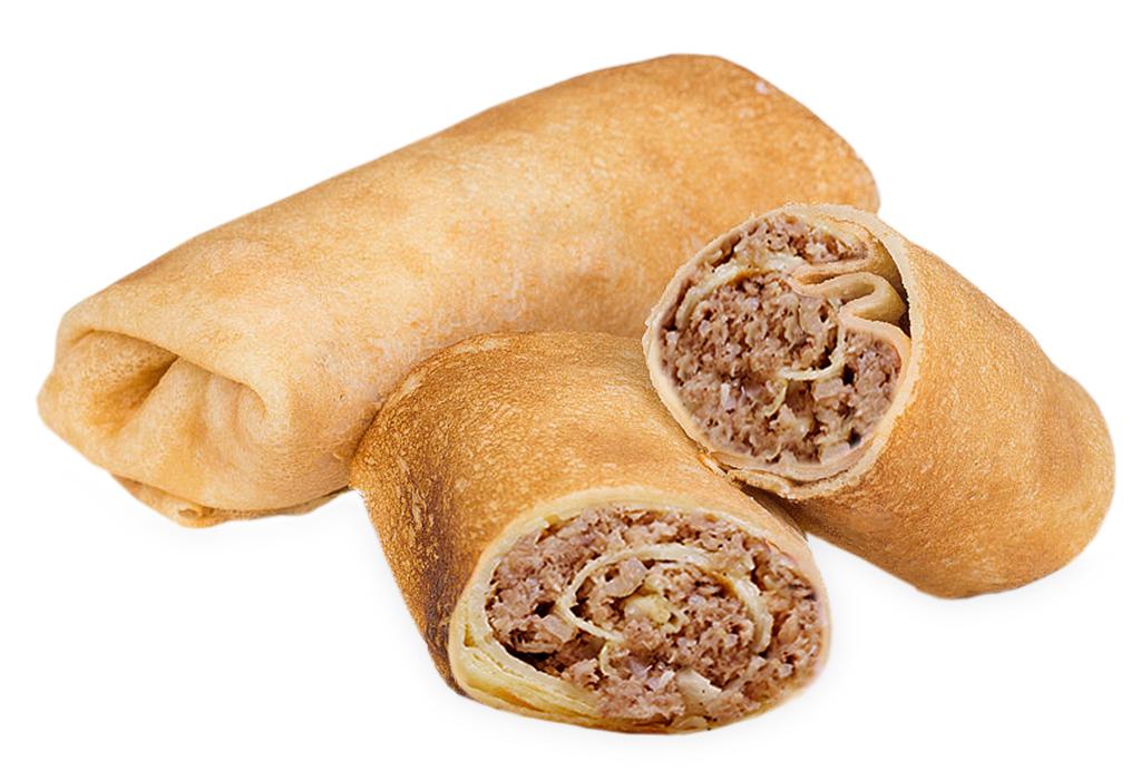 Блины Сомово Мясопродукт с говядиной, 1 кг., картон