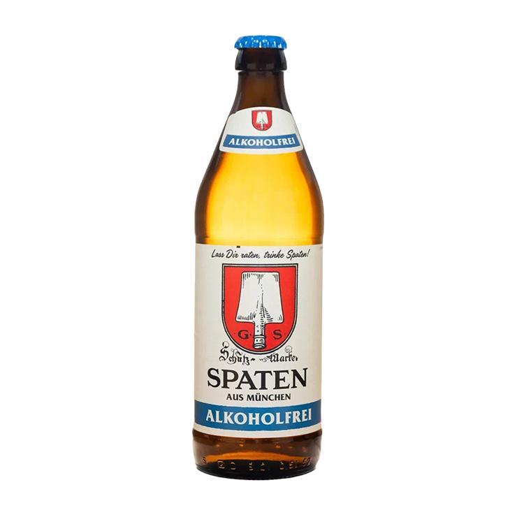 Пиво безалкогольное Spaten Munchen Helles Lager Германия 500 мл., стекло