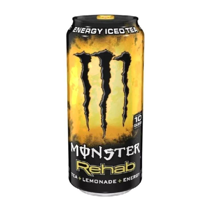 Напиток энергетический Monster Rehab Tea Lemonade США 458 мл., ж/б