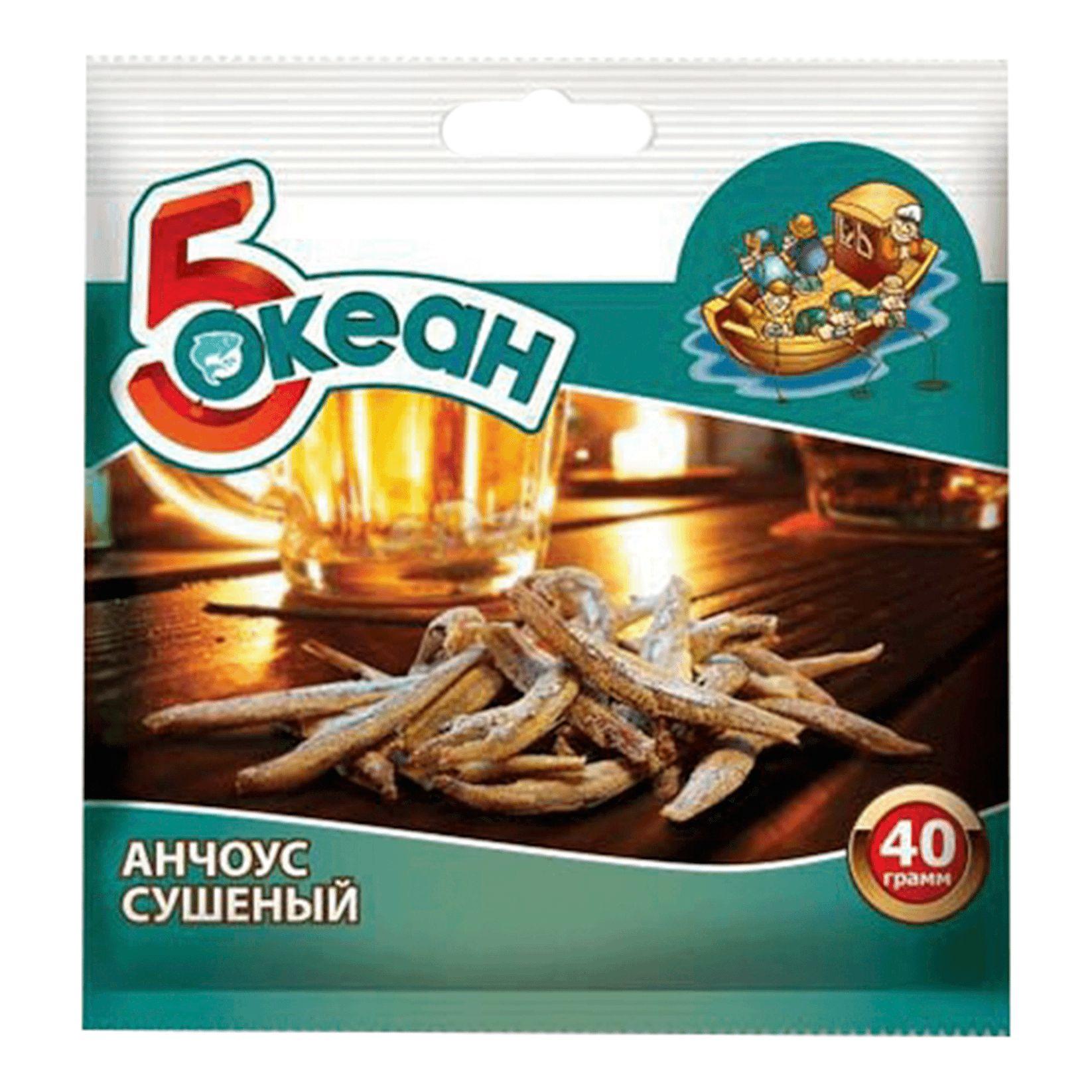 Анчоус 5 Океан 70 гр., флоу-пак