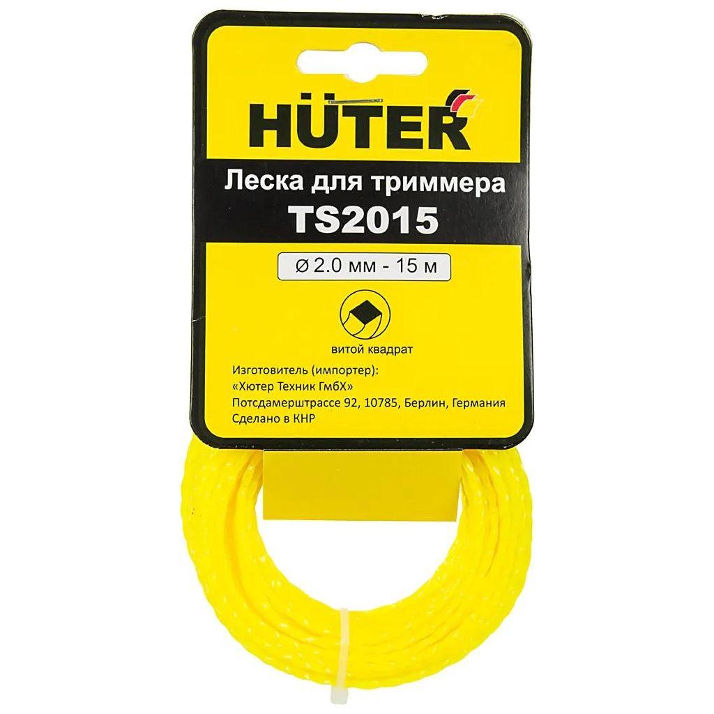 Леска для садовых триммеров Huter TS2015, 2мм, 15м [71/1/11]