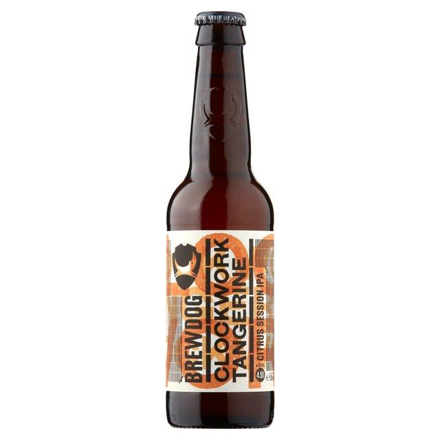 Пиво Brewdog Clockwork Tangerine светлое фильтрованное непастеризованное 4,5% 330 мл., стекло