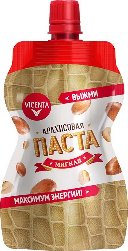 Арахисовая паста мягкая, VICENTA, 65 г.