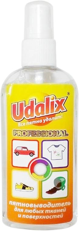 Спрей пятновыводитель Udalix Professional, 100 мл., пластиковый флакон с дозатором
