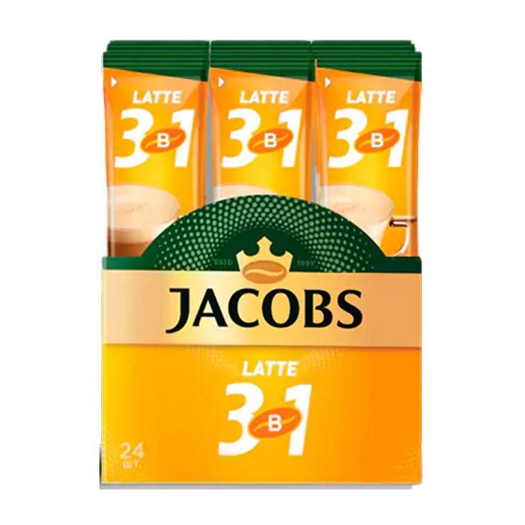Напиток кофейный Jacobs Latte 3в1 12,6 гр., саше