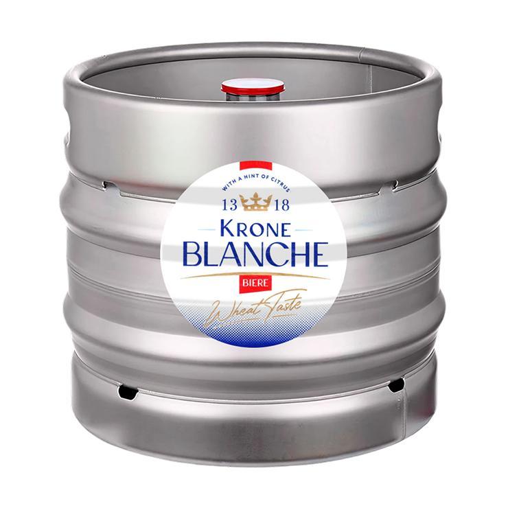 Напиток пивной Krone Blanche Biere светлое фильтрованное пастеризованное 4,5% 30 л., кег