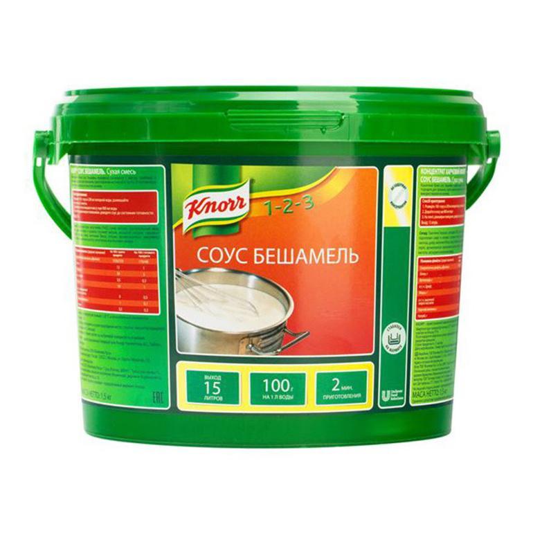 Соус Knorr Бешамель сухая смесь 1,8 кг., ведро