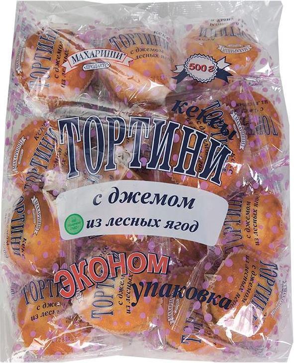 Тортини Maharishi Ayurveda Лесные ягоды 500 гр., флоу-пак