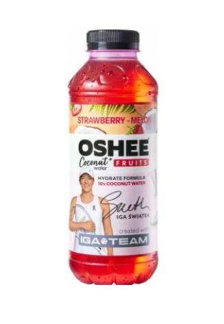 Вода негазированная Oshee Coconut Vitamin Water клубника дыня витаминизированная 555 мл., ПЭТ