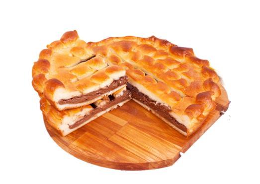 Пирог Ай-Пайс с бананом и шоколадом 1 кг., картон