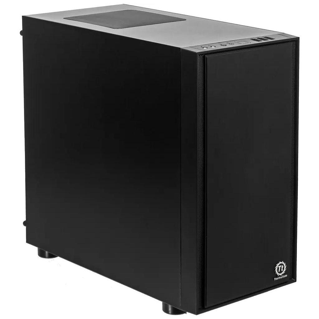Корпус mATX Thermaltake Versa H17, Micro-Tower, без БП, черный [ca-1j1-00s1nn-00]