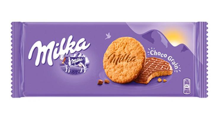 Печенье Milka Choco Grain с овсяными хлопьями 120 гр., флоу-пак