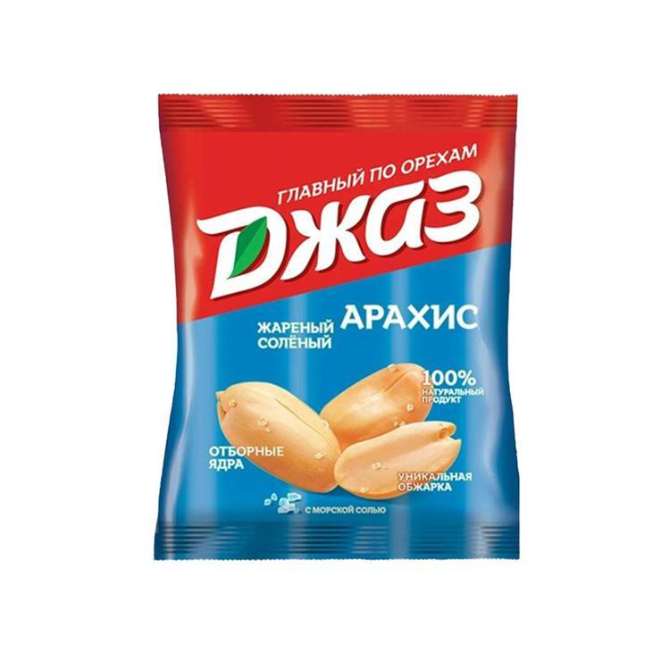 Арахис Джаз жареный соленый 40 гр., флоу-пак