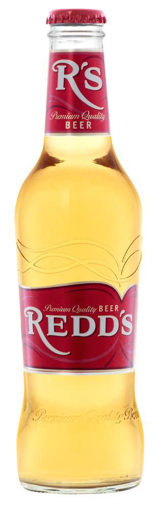 Напиток пивной Redd's светлый фильтрованный пастеризованный 4,5% 330 мл., стекло