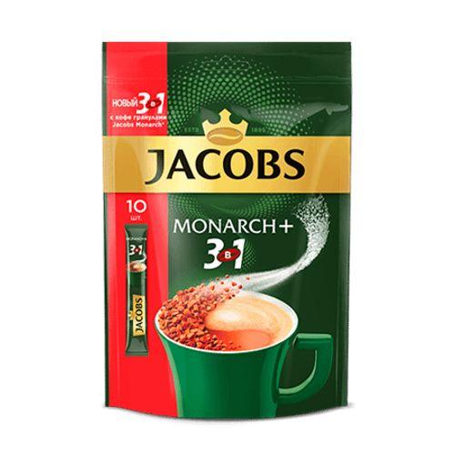 Кофе 3 в 1 MONARCH, 10 шт., флоу-пак