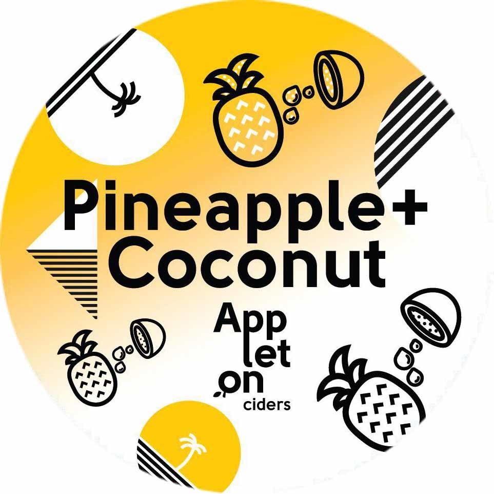 Сидр Appleton Pineapple Coconut, 500 мл., стекло